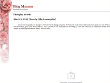 Tablet Screenshot of blogmm.zoomblog.com