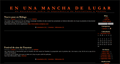 Desktop Screenshot of enunamanchadelugar.zoomblog.com