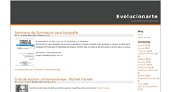 Desktop Screenshot of evolucionarte.zoomblog.com