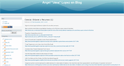 Desktop Screenshot of ajlopez.zoomblog.com