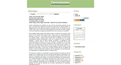 Desktop Screenshot of devociones.zoomblog.com