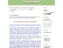 Tablet Screenshot of levanteliberal.zoomblog.com