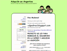 Tablet Screenshot of legislacionadopcion.zoomblog.com