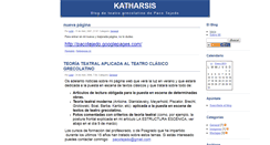 Desktop Screenshot of katharsis.zoomblog.com