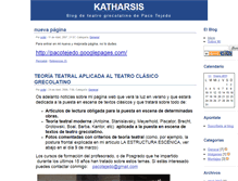 Tablet Screenshot of katharsis.zoomblog.com