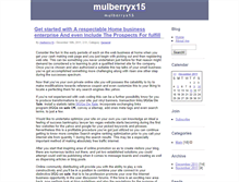 Tablet Screenshot of mulberryx15.zoomblog.com