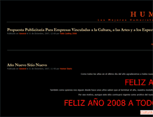 Tablet Screenshot of humordiario2007.zoomblog.com