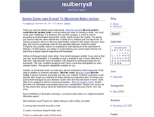 Tablet Screenshot of mulberryx8.zoomblog.com
