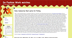 Desktop Screenshot of fashionandwatchese.zoomblog.com