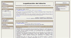 Desktop Screenshot of abortos.zoomblog.com