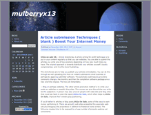 Tablet Screenshot of mulberryx13.zoomblog.com