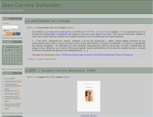 Tablet Screenshot of escultorcarrera.zoomblog.com