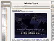 Tablet Screenshot of informativogospel1.zoomblog.com
