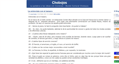 Desktop Screenshot of chobojos.zoomblog.com