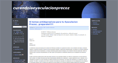 Desktop Screenshot of eyaculacionprecoz.zoomblog.com