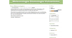 Desktop Screenshot of meteorologia.zoomblog.com