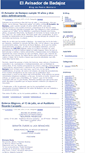 Mobile Screenshot of elavisadordebadajoz.zoomblog.com