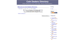 Desktop Screenshot of coinsdealers.zoomblog.com