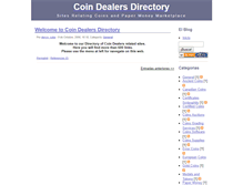 Tablet Screenshot of coinsdealers.zoomblog.com