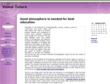 Tablet Screenshot of homrtutors.zoomblog.com