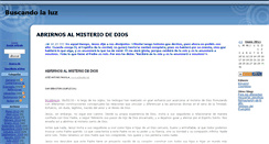Desktop Screenshot of buscandolaluz.zoomblog.com