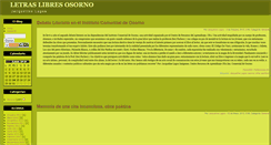 Desktop Screenshot of labohemiaosorno.zoomblog.com