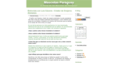 Desktop Screenshot of mascotaspy.zoomblog.com