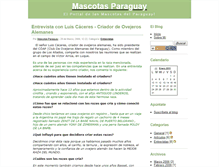 Tablet Screenshot of mascotaspy.zoomblog.com