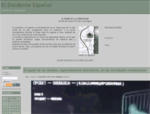 Tablet Screenshot of disidentespanol.zoomblog.com