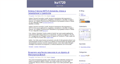 Desktop Screenshot of ku1720.zoomblog.com
