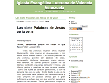 Tablet Screenshot of luteranos.zoomblog.com