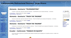 Desktop Screenshot of conferencias.zoomblog.com
