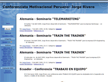 Tablet Screenshot of conferencias.zoomblog.com