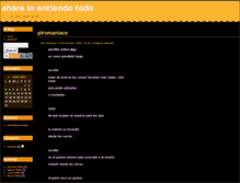 Tablet Screenshot of ahoraloentiendotodo.zoomblog.com