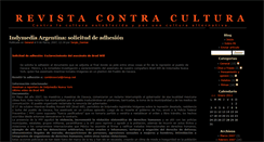 Desktop Screenshot of contracultura.zoomblog.com