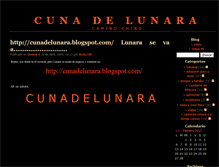 Tablet Screenshot of lunara.zoomblog.com