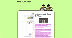 Desktop Screenshot of mujeresendanza.zoomblog.com