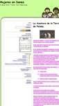 Mobile Screenshot of mujeresendanza.zoomblog.com