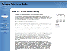 Tablet Screenshot of canvaspaintingsindex.zoomblog.com