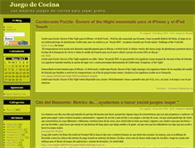 Tablet Screenshot of juegodecocina.zoomblog.com