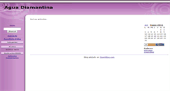 Desktop Screenshot of aguadiamantina.zoomblog.com