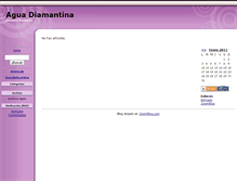 Tablet Screenshot of aguadiamantina.zoomblog.com