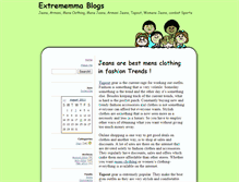 Tablet Screenshot of extrememma.zoomblog.com