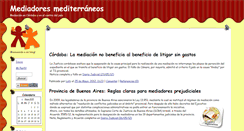 Desktop Screenshot of mediadoresmediterraneos.zoomblog.com