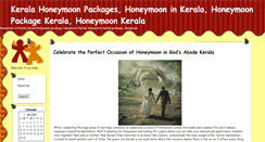Desktop Screenshot of keralahoneymoonpackages.zoomblog.com
