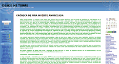 Desktop Screenshot of desdemitorre.zoomblog.com