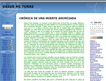 Tablet Screenshot of desdemitorre.zoomblog.com