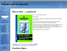 Tablet Screenshot of pensartelevisio.zoomblog.com