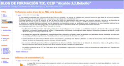 Desktop Screenshot of ceipalcaldejjrebollo.zoomblog.com