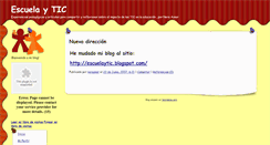 Desktop Screenshot of escuelatic.zoomblog.com